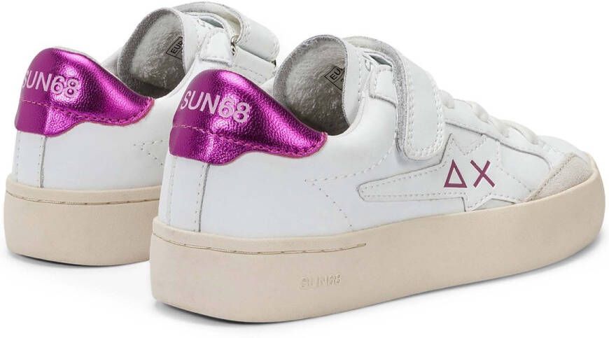 Sun68 Meisjes Katy Leren Sneaker (Kind) Streetwear Kind