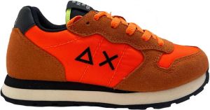 SUN68 Oranje Sneakers Tom Solid Kids