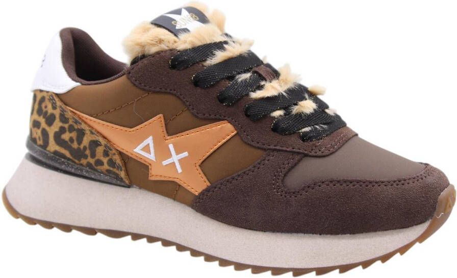 Sun68 Stijlvolle Sneaker met Occhi Details