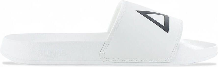 Sun68 Slippers Logo Bianco Wit Heren