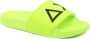 Sun68 Laarzen Slippers Logo Fluo Geel - Thumbnail 1