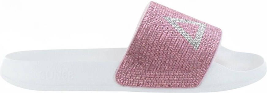 Sun68 Slippers LOGO STRASS Dames Sandalen Muiltjes Slippers Badsandalen X35205