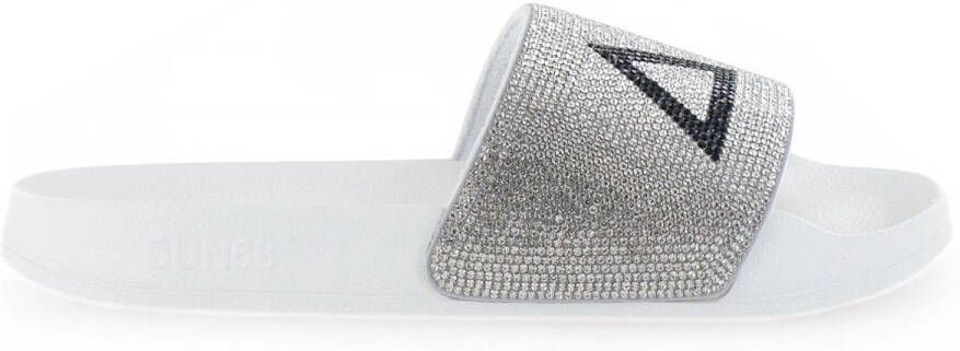Sun68 Slippers LOGO STRASS Dames Sandalen Muiltjes Slippers Badsandalen X35205