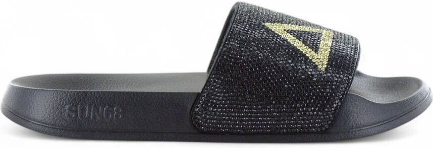 Sun68 Slippers LOGO STRASS Dames Sandalen Muiltjes Slippers Badsandalen X35205