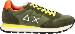 Sun68 Stijlvolle Army Groene Sneakers voor Heren Green