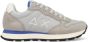 Sun68 Lage Sneakers van Technische Stof Gray Heren - Thumbnail 1