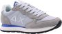 Sun68 Blauwe Sneakers Hardloopstijl Lichtgewicht Grip Blue Heren - Thumbnail 1