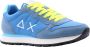 Sun68 Blauwe Solid Nylon Sneaker met Extra Veters Multicolor Heren - Thumbnail 5