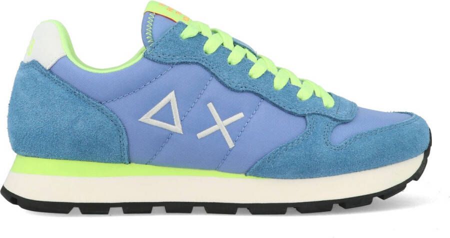 Sun68 Sneaker Tom Fluo Avio Blue Heren Sneakers