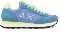 Sun68 Sneaker Tom Fluo Avio Blue Heren Sneakers - Lichtblauw
