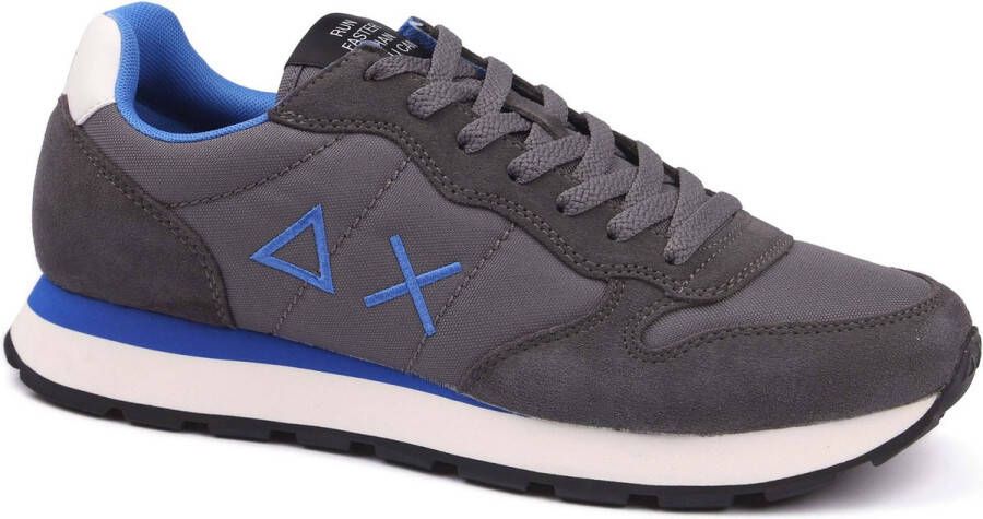 Sun68 Tom Solid Heren Sneakers Schoenen Grijs Z44101