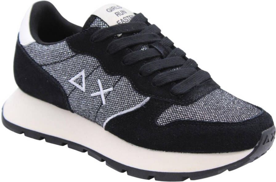 Sun68 Zwarte Sneakers voor Mannen Black Dames
