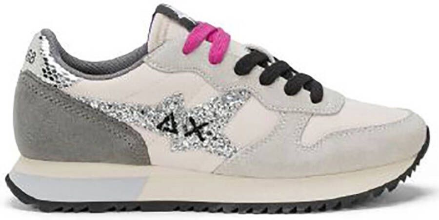 Sun68 Stargirl Glitter Logo Schoenen Grijs Vrouw