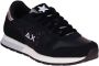Sun68 Stargirl Glitter Logo Teen Sneaker Zwart - Thumbnail 1
