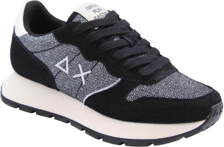 Sun68 Ally Glitter Textiel Sneakers Streetwear Vrouwen