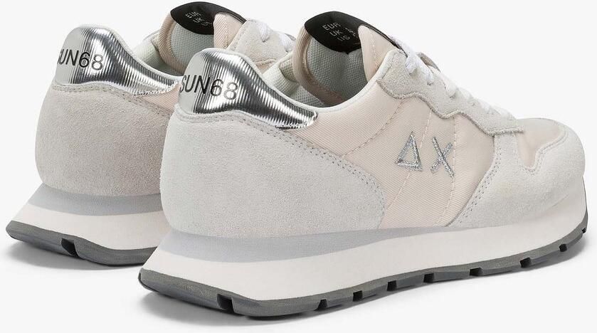 Sun68 Ally Gouden Zilveren Sneakers Streetwear Vrouwen