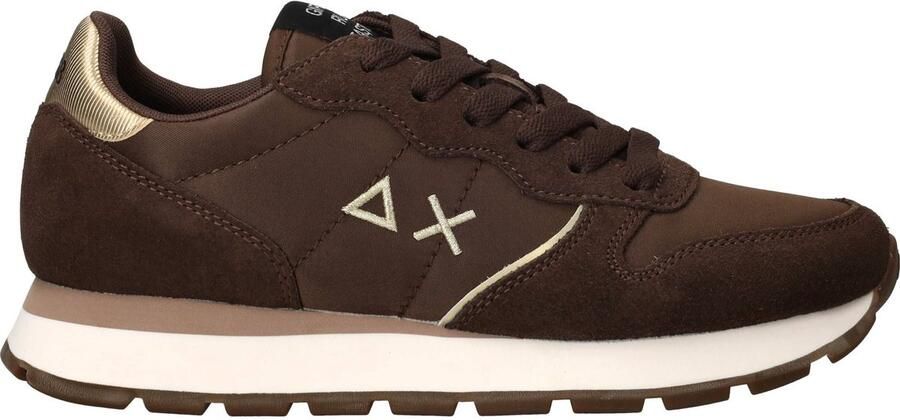 Sun68 Ally Silver Gold Sneakers Bruin