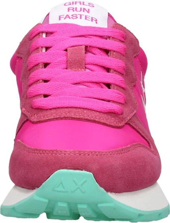 Sun68 Sun 68 Ally Solid Nylon dames sneaker Fuchsia - Foto 4