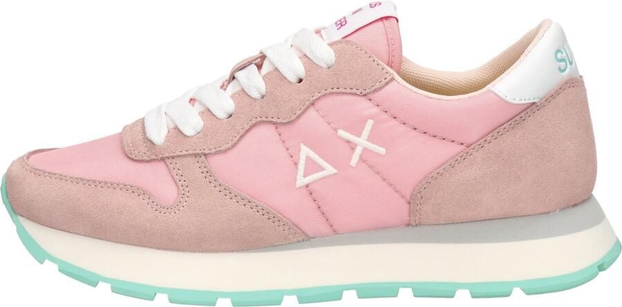 Sun68 Sun 68 Ally Solid Nylon dames sneaker Roze - Foto 10