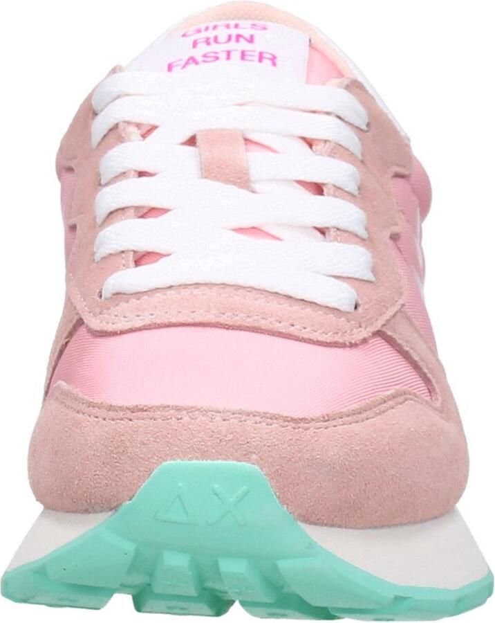 Sun68 Sun 68 Ally Solid Nylon dames sneaker Roze - Foto 3