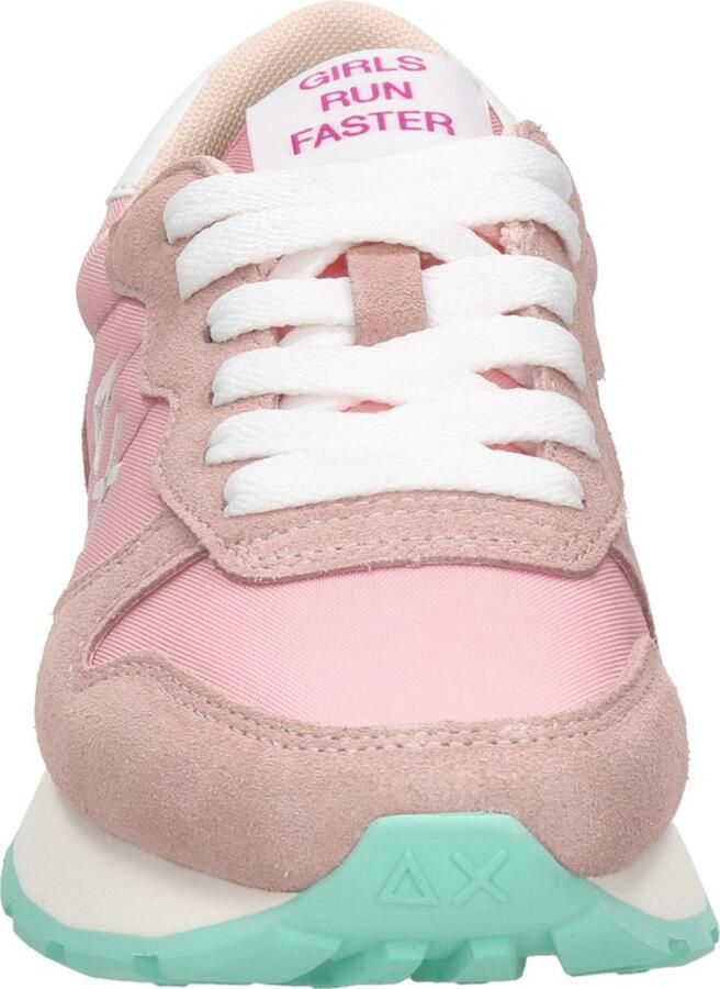 Sun68 Sun 68 Ally Solid Nylon dames sneaker Roze - Foto 6