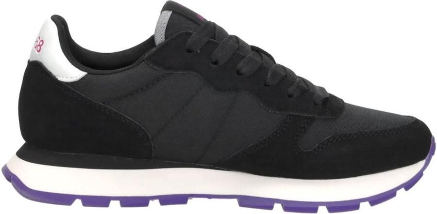 Sun68 Zwarte Sneakers Ally Solid Collectie Black Dames