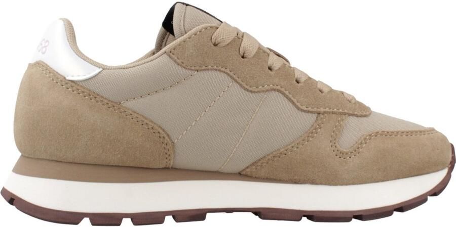 Sun68 Platte Beige Schoenen Ally Solid Nylon Beige Dames
