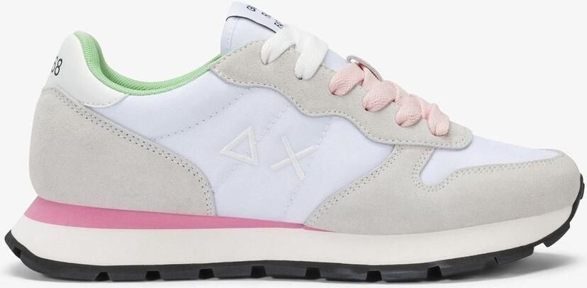 Sun68 Ally Solid sneaker wit combi 40