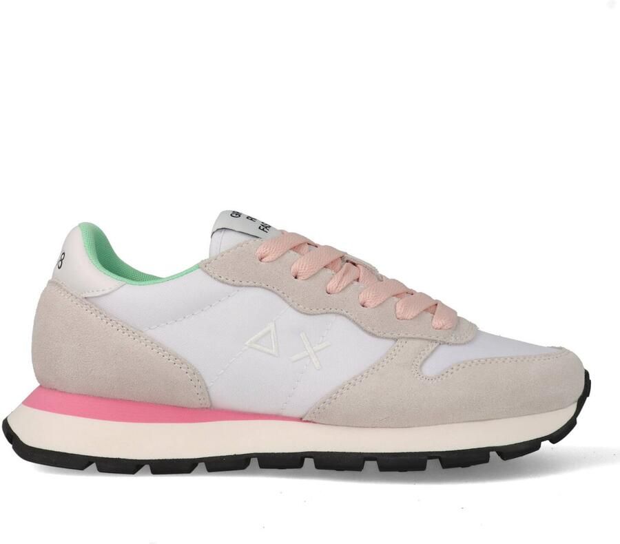 Sun68 Ally Solid sneaker wit combi