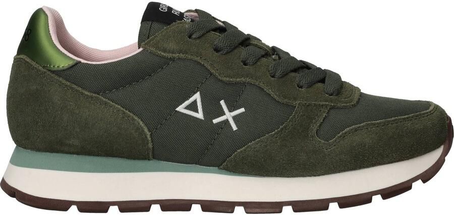 Sun68 Ally Solid Sneakers Dames Groen