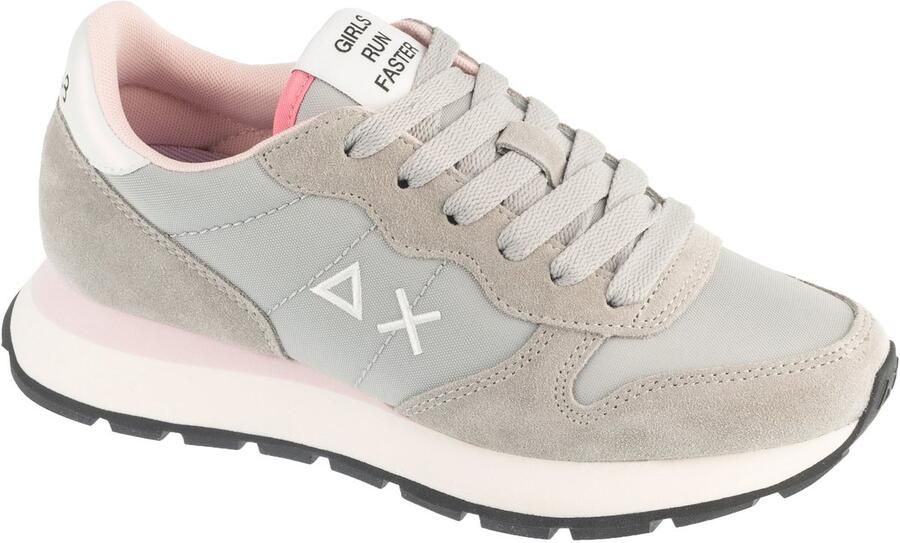 Sun68 Ally Solid Vrouwen Grijs Sneakers