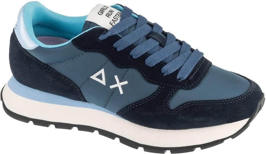 Sun68 Ally Solid Vrouwen Marineblauw Sneakers