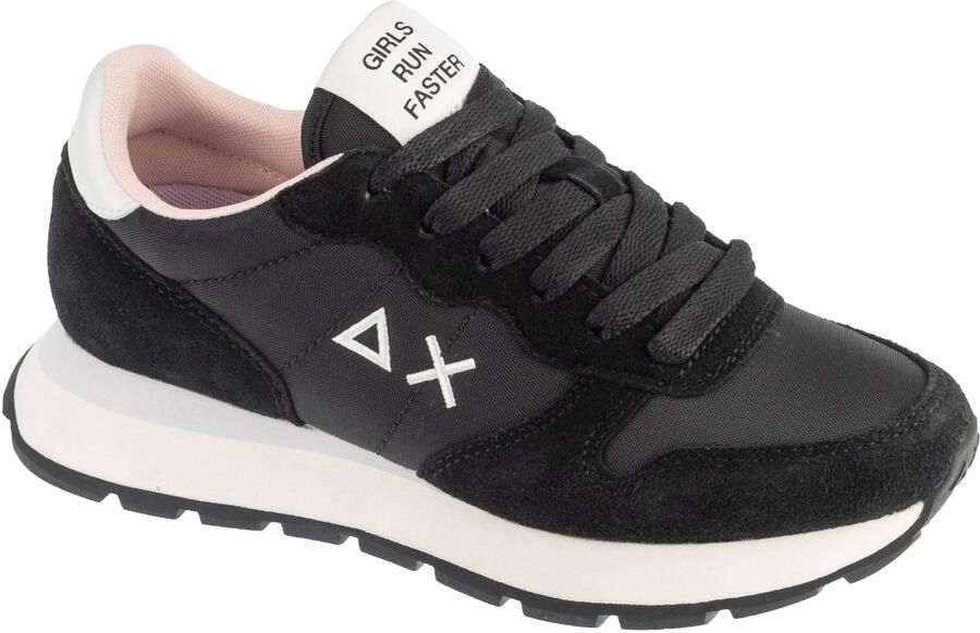 Sun68 Ally Solid Vrouwen Zwart Sneakers