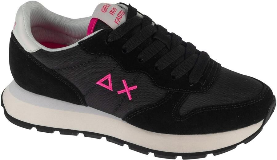 Sun68 Ally Solid Vrouwen Zwart Sneakers