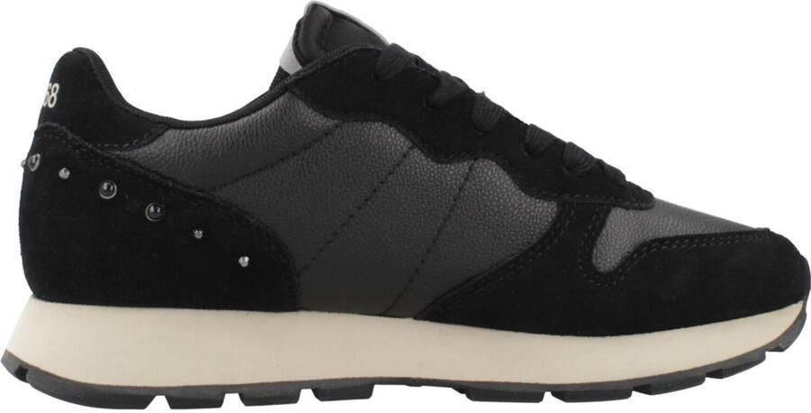 Sun68 Zwarte Sneakers Ally Studs Black Dames