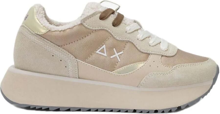Sun68 Big Ally Teddy Schoenen Beige Vrouw