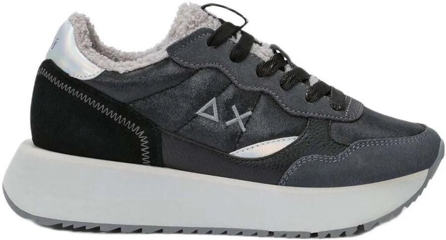 Sun68 Big Ally Teddy Schoenen Zwart Grijs Vrouw