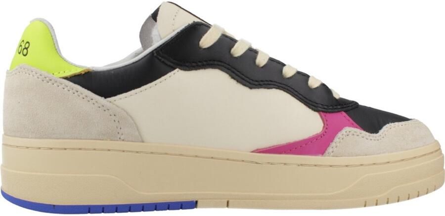 Sun68 Multicolor Leren en Suède Sneaker Multicolor Heren