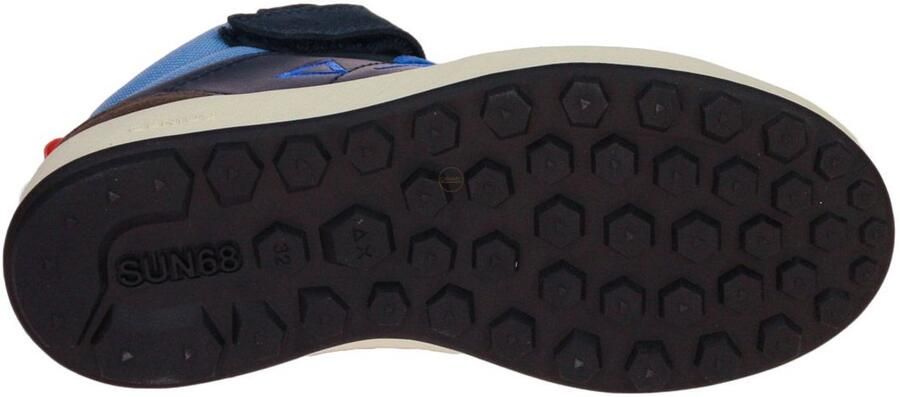 Sun68 Boy's Genius Mid Kid Navy Blue