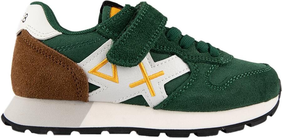 Sun68 Boy's Jaki 2.0 Solid Kid Verde Scuro