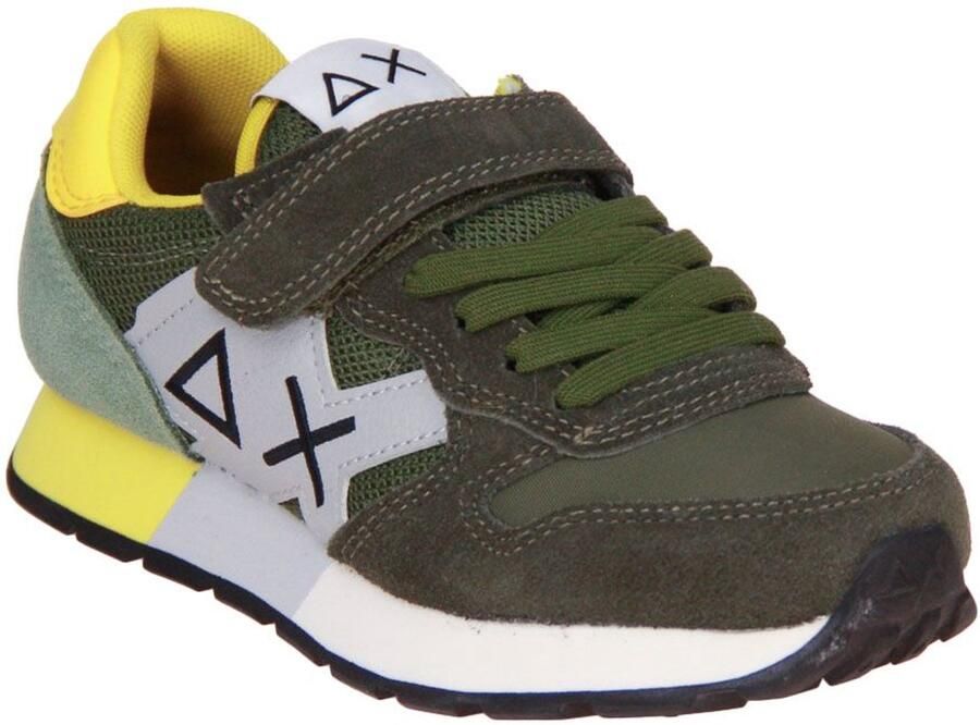 Sun68 Boy's Jaki Bicolour Kid Verde Salvia