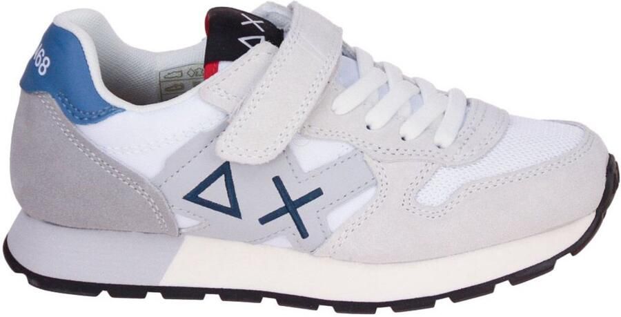 Sun68 Boy's Jaki Solid Kid Bianco