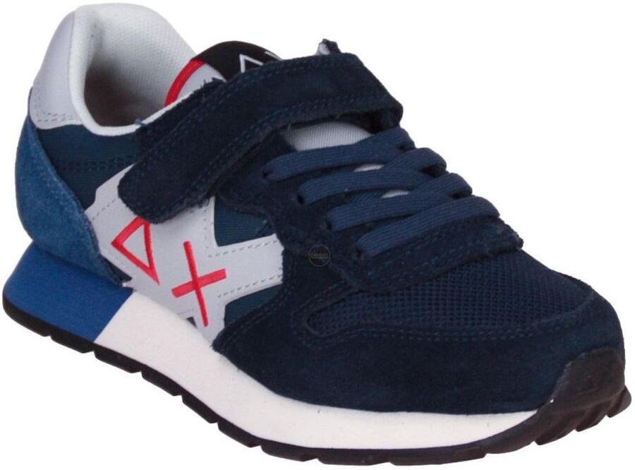 Sun68 Boy's Jaki Solid Kid Navy Blue