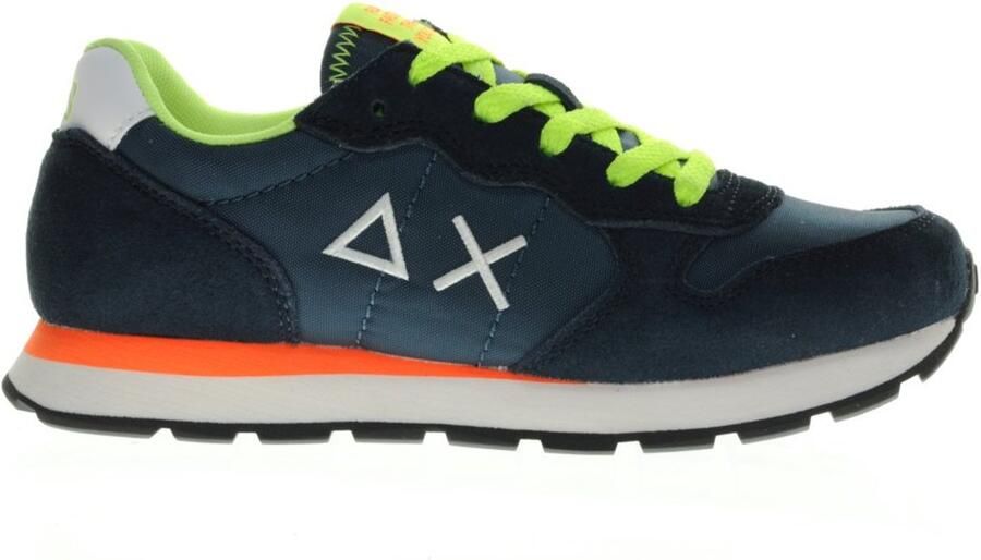 Sun 68 Jongens Sneaker Boy's Tom Fluo Teen Navy Blue BLAUW - Foto 2