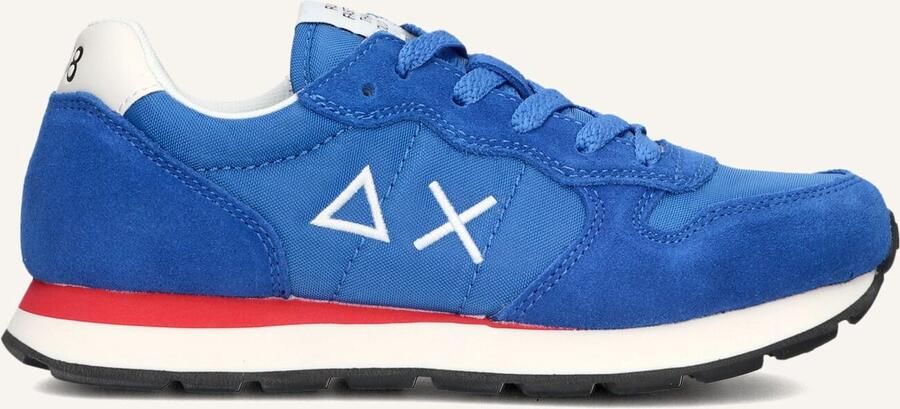 Sun68 Boys Tom Solid Sneakers Jongens Blauw