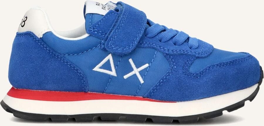 Sun68 Boys Tom Solid Sneakers Jongens Blauw