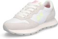 Sun68 Lage Sneakers Z36201 Ally Solid Bianco Fuxia - Wit