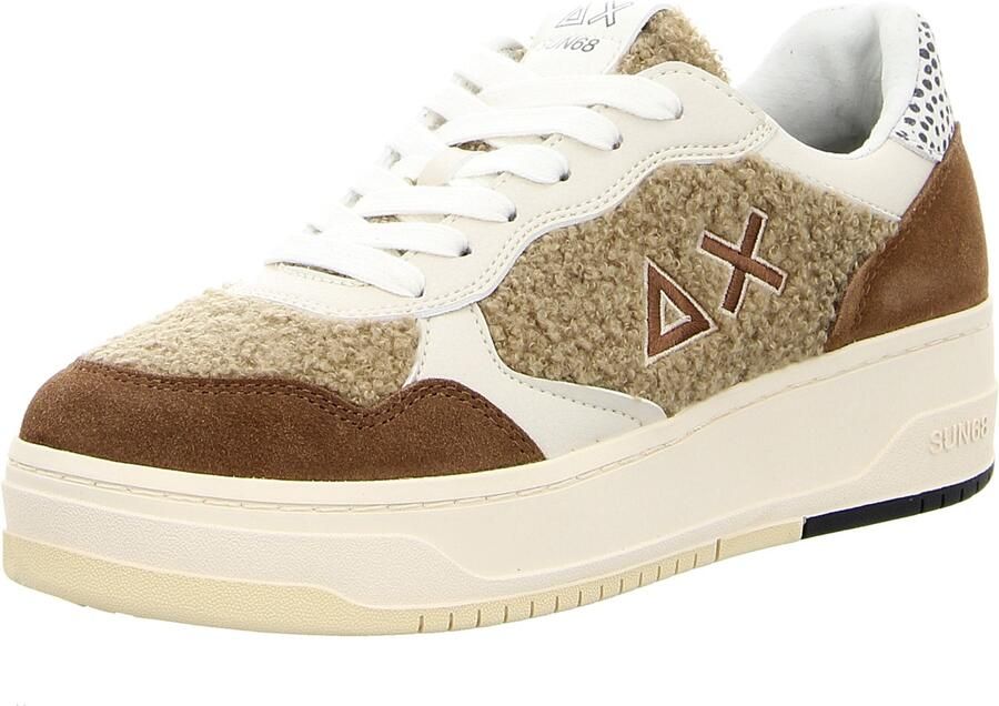 Sun68 dames sneakers beige