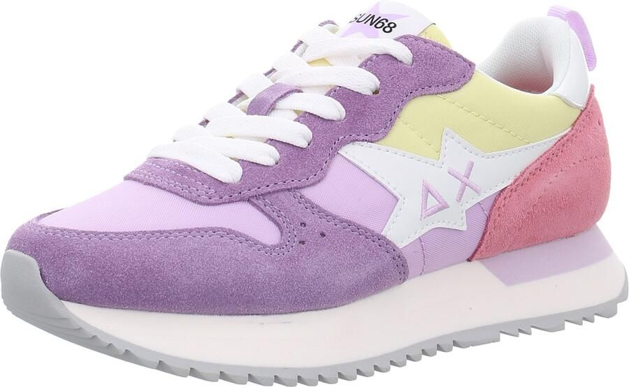 Sun68 dames sneakers paars