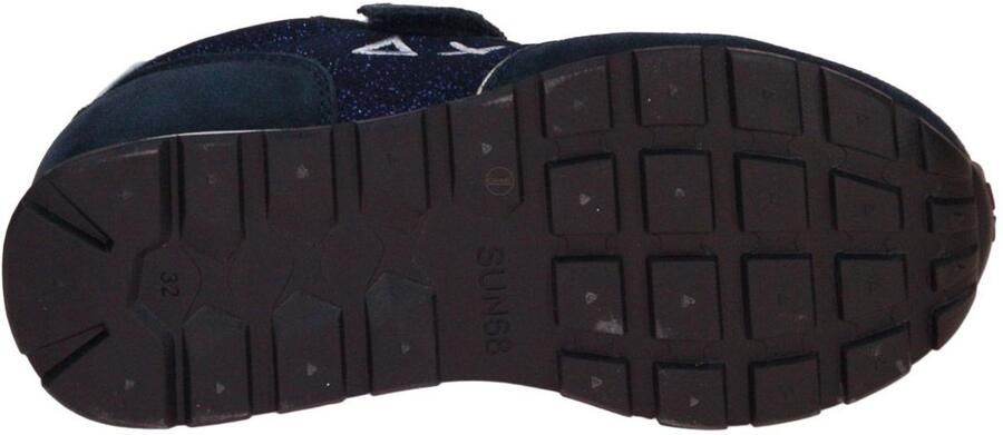 Sun68 Girl's Ally Glitter Kid Navy Blue